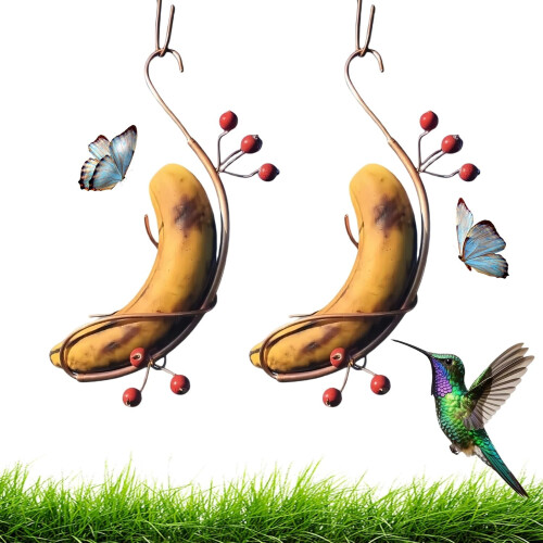 Mangeoire à papillons avec support banane pour usage extérieur