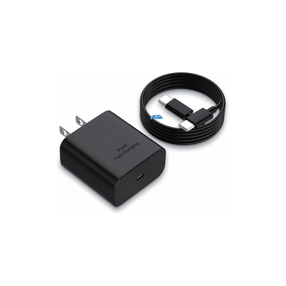 Zcfor 45W Usb-C Charger Compatible With Samsung Super Fast Charging: S24/S23/S22/S21/S20/Note/Tab & More (6Ft Cable) 9399596142203