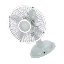 Ventilatore da tavolo retrò oscillante a 2 velocità da 5,7 pollici