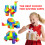 (24 Paragraph) Blocs Rainbow Twist STEM - Cube Puzzle 1