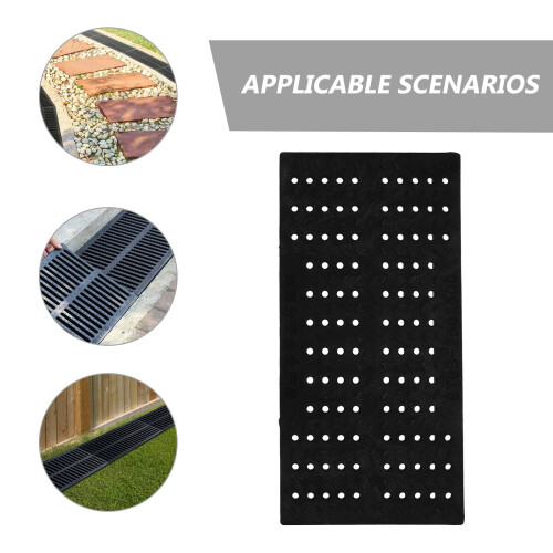 Plastic Grate Panel with Non- Textured for Garden Paths, Walkways, and Outdoor Use 2