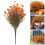 Artificial Fall Flowers Bouquet Orange 10 Stems 1