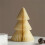 Árvore de Natal 3D em Formato de Favo de Mel Rústica (1 peça) 1