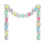 LED Lighted Christmas Tinsel Garland 5m 5