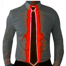 LED Tie, Light Up Tie Light Up Neck Ties Man Light Up Fanny Ties Novelty Necktie For Men LED Light Up Ties