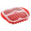Bandeja para bacon de micro-ondas com tampa (1 unidade) 1