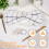 Ronds de serviette en perles, décoration de table élégante, 25 pièces 3