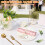 Ronds de serviette en perles, décoration de table élégante, 25 pièces 6