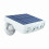 Adjustable and waterproof outdoor solar light with motion sensor - white light - 6000K 1