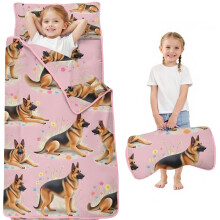 German Shepherd Toddler Nap Mats for Kids Preschool,Sleeping Mat Bag or Kids,Toddler Sleeping Bag,Toddler Nap Mat or Daycare