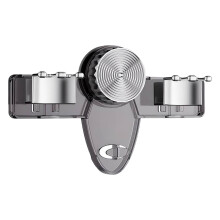 Wall Mount Broom Holder with Reusable Suction Cup – No-Drill, Damage-Free, Holds 7 lbs, Compatible with Mops & Brooms
