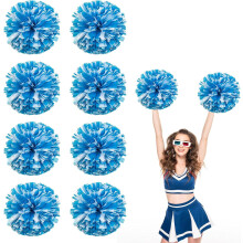 8 fémes pompon, 30 cm-es gyűrűs kivitelben