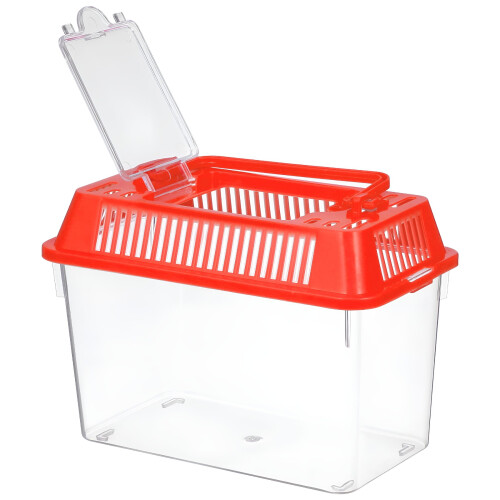 ACDANC Portable Mini Betta Fish Tank Transparent Breeding Carrier 1