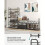 Metal Shoe Rack 4-Tier Adjustable Slanted Black 3
