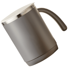 Mug isotherme en acier inoxydable 500 ml (17 oz), acier 304, double paroi anti-brûlure, portable pour la maison, le bureau et les voyages.