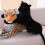 Black leopard plush toy stuffed animal 1 piece 5