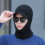 Σετ πλεκτών κασκόλ με βελούδινη επένδυση για άνδρες, κόκκινο 5