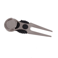 Golf Divot Tool, Divot Tool Removable Mark Multifunctional Portable Divot Repair Tool Zinc Alloy Divot Tool Reapiring Accessory