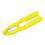 Casse-noix manuel en acier inoxydable jaune 2