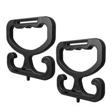 2-Pack Heavy Duty Grocery Bag Lifter, Holds Up to 100 lbs, Ergonomic Comfort Grip Handles for Heavy Shopping, Travel & Storage