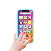 Smartphone-Spielzeug für Kleinkinder mit LED-Lichtern und Akku – Pädagogisches Babyspielzeug, Geburtstags-/Weihnachtsgeschenk – Geeignet für