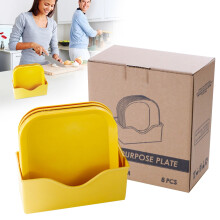 Appetizer Dessert Salad Plates Set of 8 Square