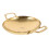 Sartén wok de acero inoxidable dorado (1 pieza) 1