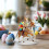 Decorazioni pasquali: uova in acrilico multicolore, 6 pezzi 1