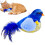 Διαδραστικό παιχνίδι γάτας Blue Bird με ήχους κελαηδήματος, ενεργοποιημένο με 1