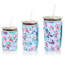 Funda aislante de neopreno para café helado (paquete de 3)
