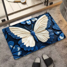 Tapis de bain lavables pour la maison, 2 x 16 pouces, multicolores, rectangulaires