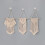 Minkissy Ivory Βοημίας Macrame Κρεμαστή Υφαντή Ταπισερί για Διακόσμηση Υπνοδωματίου, Κομψή 1
