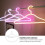 Creative Neon Light Hanger Shaped LED White Acrylic for Decoration 2