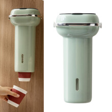 Wall-Mounted Plastic Paper Cup Dispenser 173x135x313mm