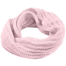 Cachecol infinito de tricô macio e grosso, com laços, para aquecer o pescoço. Acessório de inverno unissex para homens e mulheres.