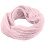 Stickad Infinity-halsduk – Grovt ribbat garn, unisex 1