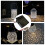 Solar battery box replacement with LED light warm white 6