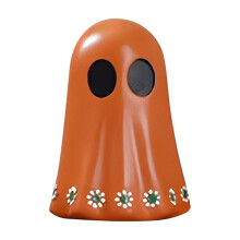 Figurines de fantômes mexicains pour Halloween, décoration du Jour des Morts, plateau à étages en terre cuite pour bureau, étagère, cheminée