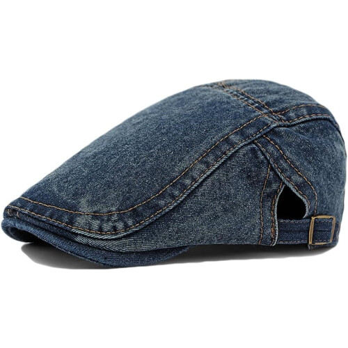 Τζιν Καπέλα Newsboy Flat Cap για Άνδρες Γυναικεία Ρυθμιζόμενο Καπέλο Ταξιδιού Ivy Gatsby