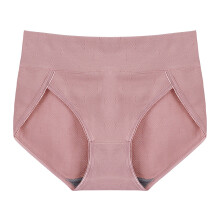 Damesondergoed, hoge taille corrigerend ondergoed met buikcontrole, ademend, plus size, damesondergoed, rood, 3XL