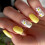 24 Unhas Postiças Quadradas com Desenhos Incríveis 1