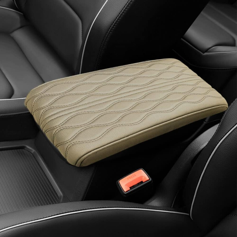 Memory Foam Car Armrest Pad Waterproof Leather 1Pc 971050140773