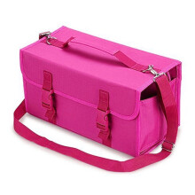 Marker Pen Case Holder for 120 Marker Organizers Multifunctional Zippers Storage Carrying Bag with Shoulder Strap Design