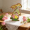 Easter Bunny Figurine Set Rabbit Statue Spring Decor 1 Piece 4