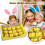 12Pcs Easter Chicks Polyester Cake Topper, Yellow Mini Chicks Easter Decorations for Party Decor, Basket Fillers 1