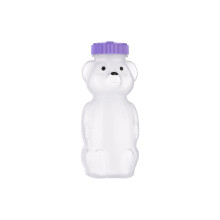 Honey Bear Straw Cup for Babies, 8oz Baby Bottle Set with Lid and 3-Pack Learning Straw, BPA-Free and Easy to Hold, Ideal for kids,Purple