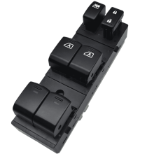 Interrupteur de lève-vitre électrique principal côté conducteur de remplacement pour Infiniti FX35FX37FX50QX70 2009-2017, interrupteurs de