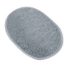 Tapis miniature duveteux aux tons pastel pour chambre – 40 x 30 cm, joli tapis d'intérieur, tapis idéal pour la Saint-Valentin, 1 pièce,