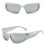 (Silver Frame White Mercury) Wind Sports Sunglasses 1