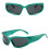 (Green Frame Gray Piece) Wind Sports Sunglasses 1